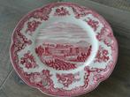 Engels rood bordje., Antiek en Kunst, Ophalen of Verzenden