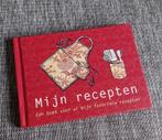 Mijn recepten, Ophalen of Verzenden, Nieuw