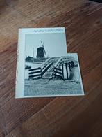 Knipsel molen Oosterdijk- en Molengeerspolder 1931, Ophalen of Verzenden, 1920 tot 1940, Knipsel(s)