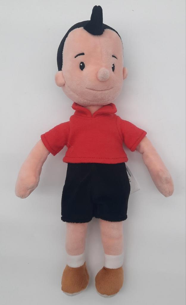 Suske Junior knuffel ca. 30cm hoog, Verzamelen, Stripfiguren, Zo goed als nieuw, Beeldje of Figuurtje, Suske en Wiske, Ophalen of Verzenden