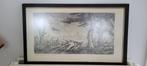 Ets van Laren van Toon de Jong, Antiek en Kunst, Kunst | Etsen en Gravures, Ophalen of Verzenden