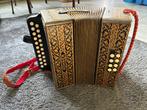 Accordeon Gold Brand (Wiener Model 2915), Ophalen, Gebruikt, Met riemen, Overige formaten