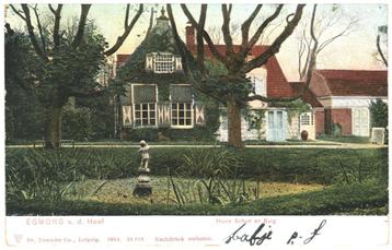 700002 _Egmond a d Hoef NH 1906 Huize Schuil en Burg Gelopen beschikbaar voor biedingen