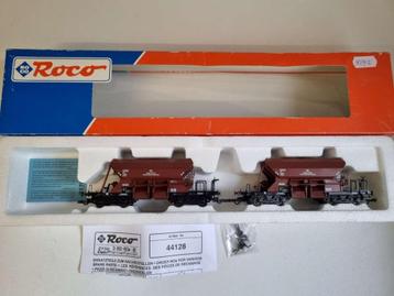 Roco 44128 - Set van 2 zelflossers van de DB beschikbaar voor biedingen
