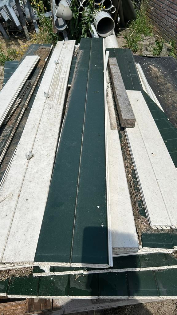 Dubbelwandige kunststof planken, Gebruikt, 25 tot 50 mm, Ophalen of Verzenden, Plank