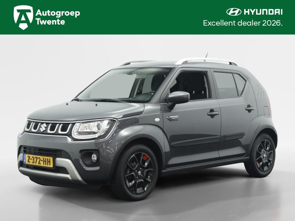 Suzuki Ignis 1.2 Smart Hybrid Style Automaat | Navigatie | C, Auto's, Stof, Gebruikt, 4 cilinders, Grijs