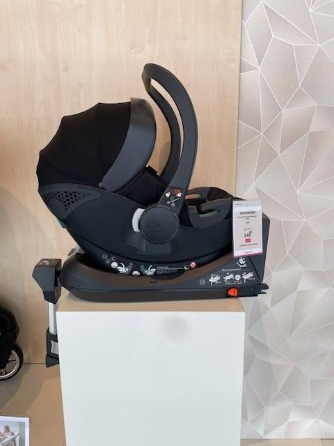 ICandy Cocoon Autostoel Met Base - Black, Kinderen en Baby's, Autostoeltjes, Verstelbare rugleuning, Zo goed als nieuw, Isofix