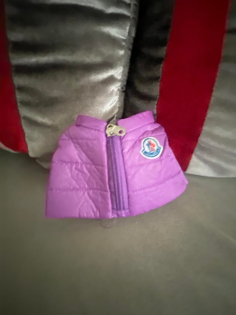Moncler teddybeer met muts en bodywarmer, Overige merken, Overige karakters, Beer, Ophalen of Verzenden