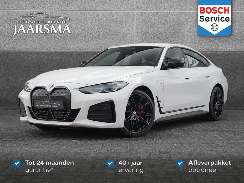 BMW i4 M50 544pk High Executive 84 kWh |SOH 93.5% |Laser Lig, Auto's, BMW, Gebruikt, 110 €/maand, Wit, 2190 kg