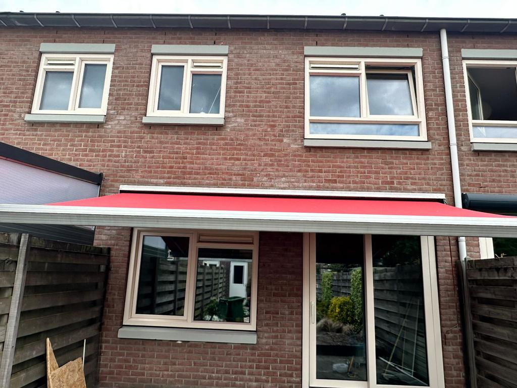 Zonnescherm 4.50x2.40, Gebruikt, Ophalen of Verzenden, 150 tot 300 cm, 250 cm tot 450 cm