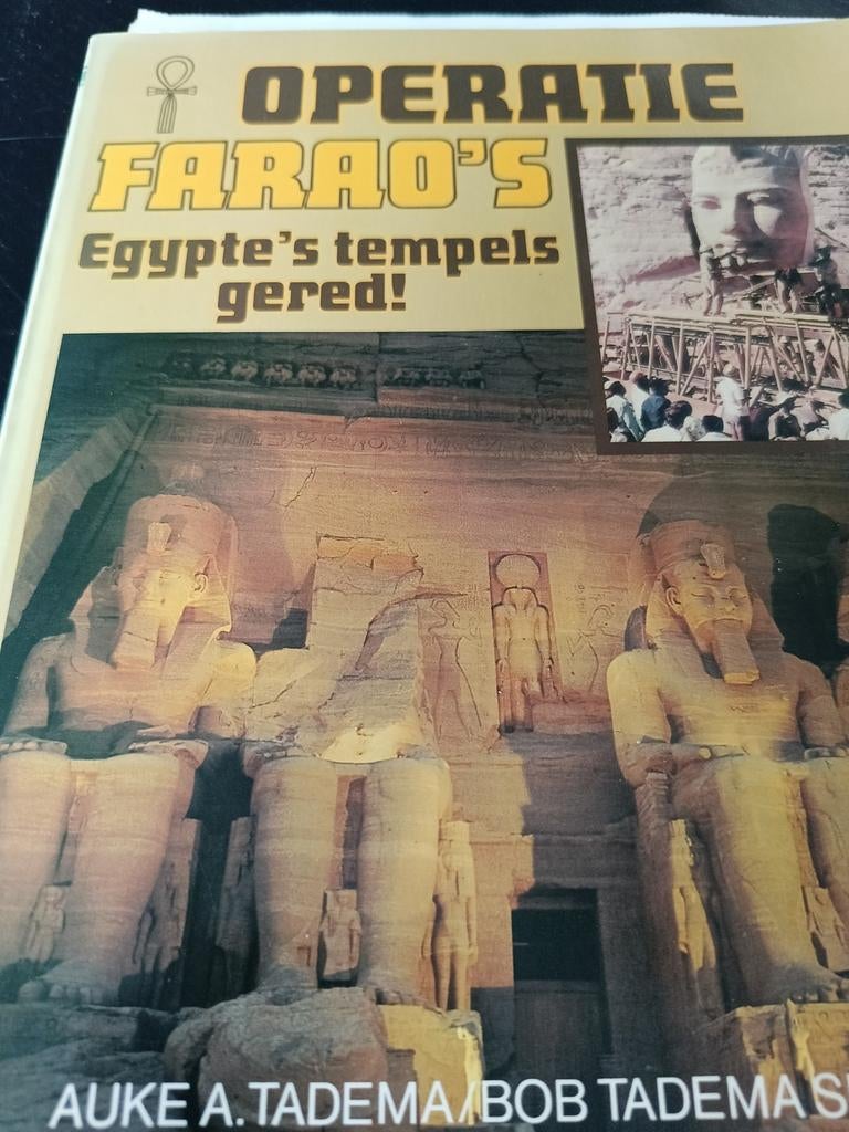 Operatie Farao's: Egypte's tempels gered!, Ophalen of Verzenden, Gelezen, Auke A. Tadema en Bob Tadema