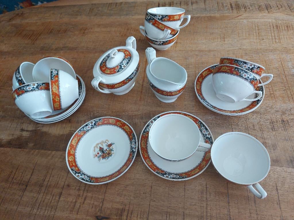 servies, Antiek en Kunst, Antiek | Servies compleet, Ophalen