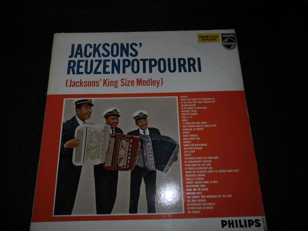 The Three Jacksons - Jacksons' Reuzenpotpourri, Ophalen of Verzenden, Zo goed als nieuw, 12 inch