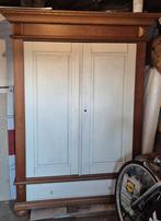 Nette massief eiken houten kast, Ophalen, Met deur(en), 150 tot 200 cm, Eikenhout