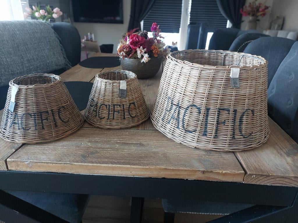 Pacific riviera maison lampenkap, Huis en Inrichting, Lampen | Lampenkappen, Ophalen, Rond, Minder dan 25 cm