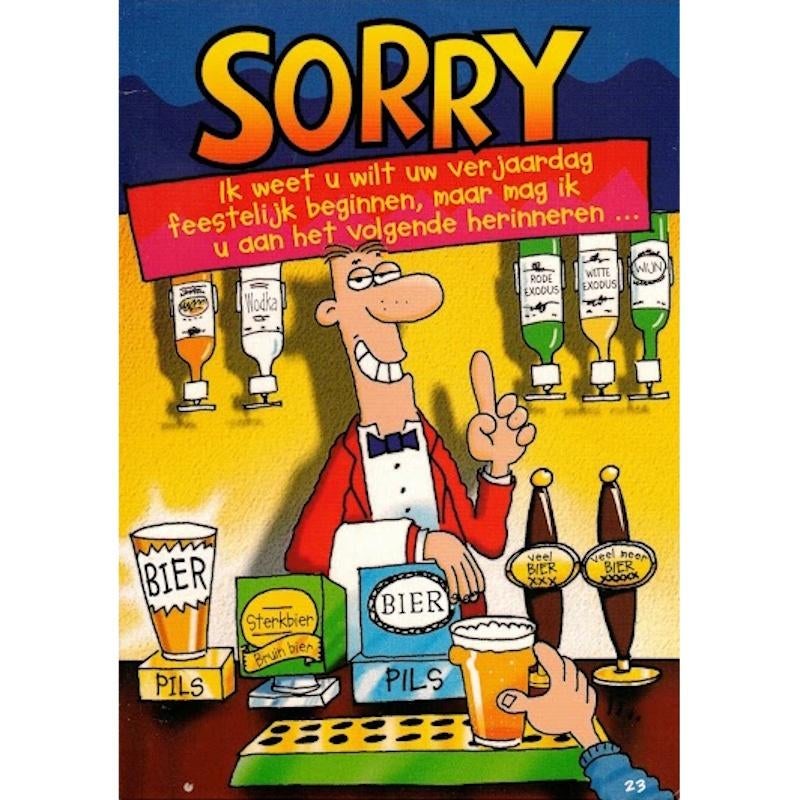 Verjaardagskaart Proost bij Stichting Superwens!, Diversen, Ophalen of Verzenden, Nieuw