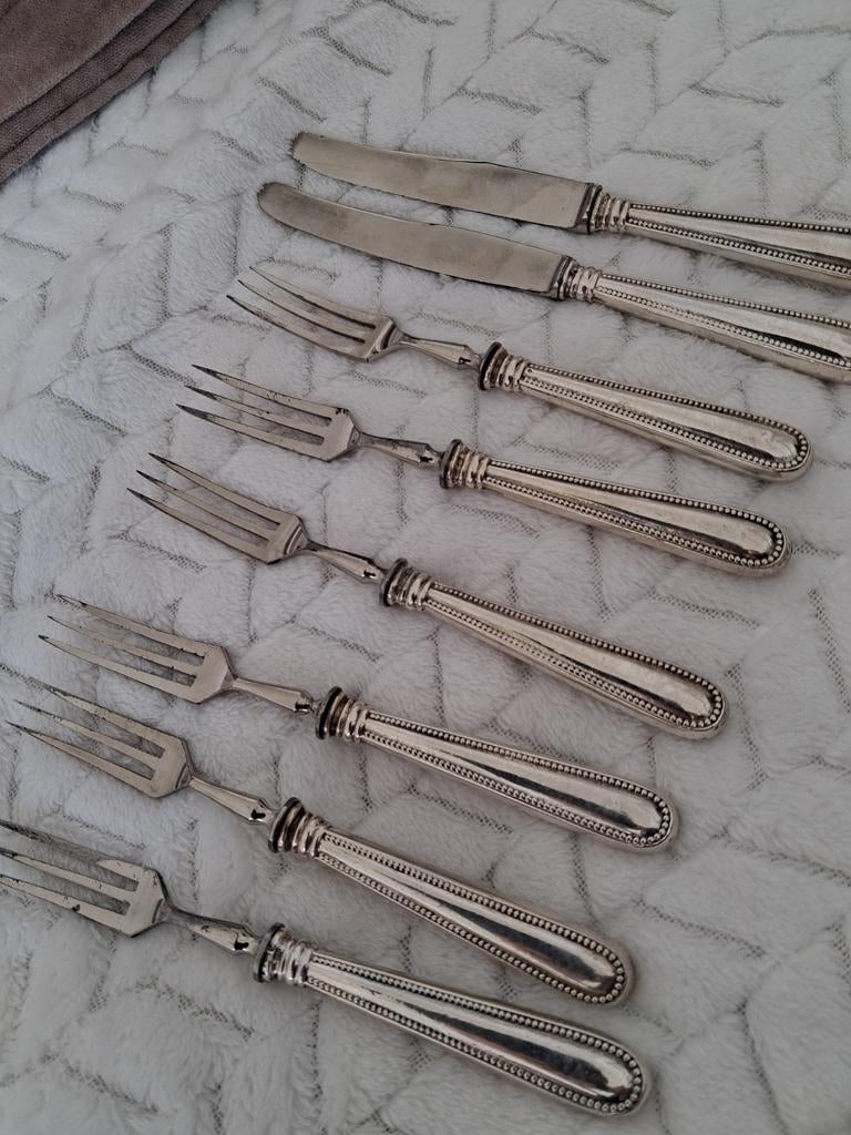 Antiek zilver bestek, Ophalen of Verzenden