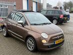 Fiat 500 0.9 TwinAir Blackjack UNIEKE UITVOERING! SCHUIF PAN, Auto's, Voorwielaandrijving, Euro 5, 86 pk, Gebruikt