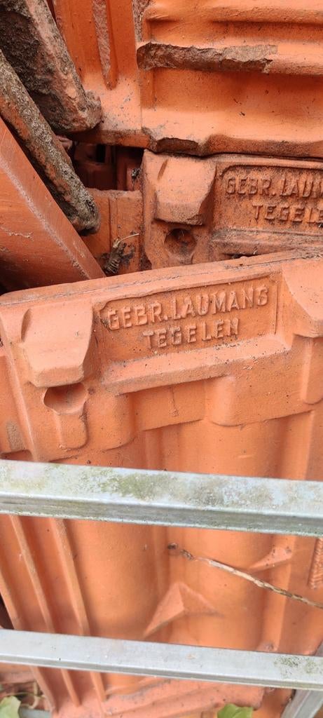 Vlakke Mulden dakpannen, Ophalen, 40 tot 60 cm, Gebruikt, Keramiek