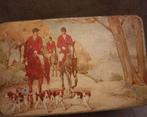 Vintage blik met Engels jacht tafereel, Ophalen of Verzenden