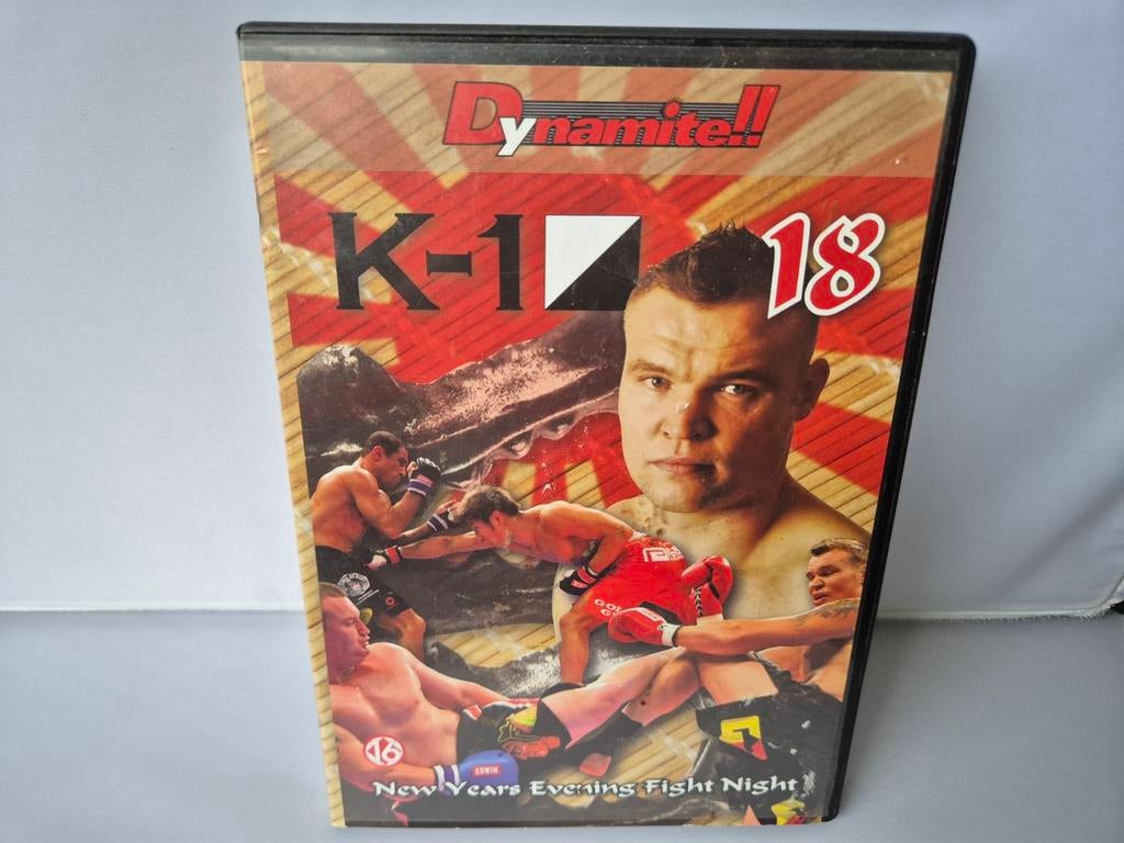 K1 Kickboxing 18 DVD, Alle leeftijden, Ophalen of Verzenden, Zo goed als nieuw, Voetbal