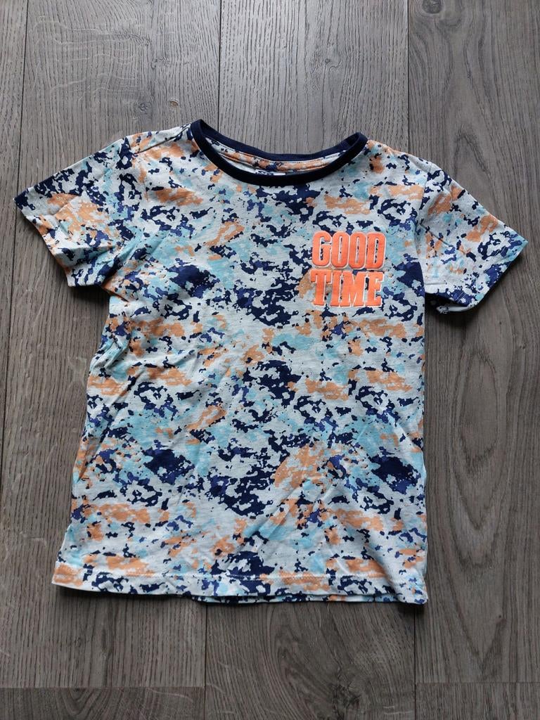 Scamps & Boys shirt maat 122 - 'Good Time', Kinderen en Baby's, Kinderkleding | Maat 122, Gebruikt, Shirt of Longsleeve, Jongen