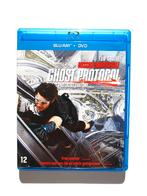 Mission Impossible 4 - Ghost Protocol (Blu-ray + DVD), Ophalen of Verzenden, Zo goed als nieuw, Actie
