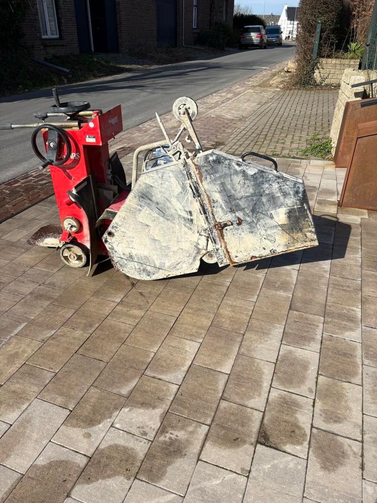 Diamant vloerenzaag machine Adamas VZ2, Doe-het-zelf en Verbouw, Gereedschap | Zaagmachines, Ophalen of Verzenden, Zo goed als nieuw