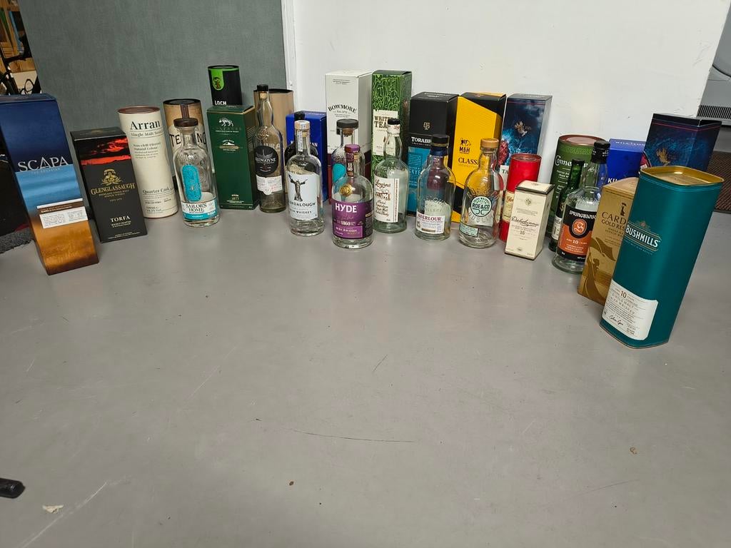 Whisky flessen, Antiek en Kunst, Ophalen