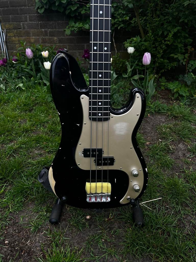 Precision bass flatwounds, Muziek en Instrumenten, Ophalen of Verzenden, Gebruikt, Elektrisch