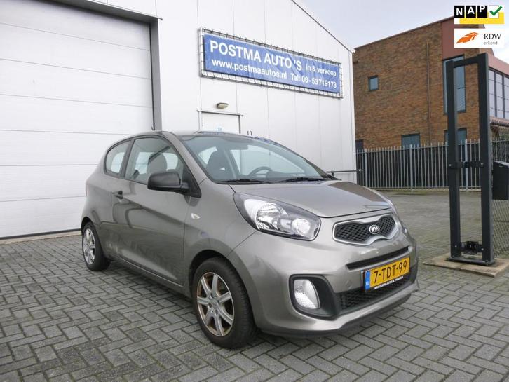 Kia Picanto 1.0 CVVT , Airco., Auto's, Kia, Bedrijf, Te koop, Picanto, ABS, Airbags, Airconditioning, Centrale vergrendeling, Emergency brake assist