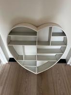 Decoratieve letterbak in hartvorm - Wit, Ophalen of Verzenden, Gebruikt