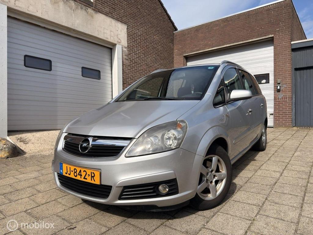 Opel Zafira 1.8 Enjoy/7pers., Auto's, Elektrische ramen, Gebruikt, 4 cilinders, 750 kg