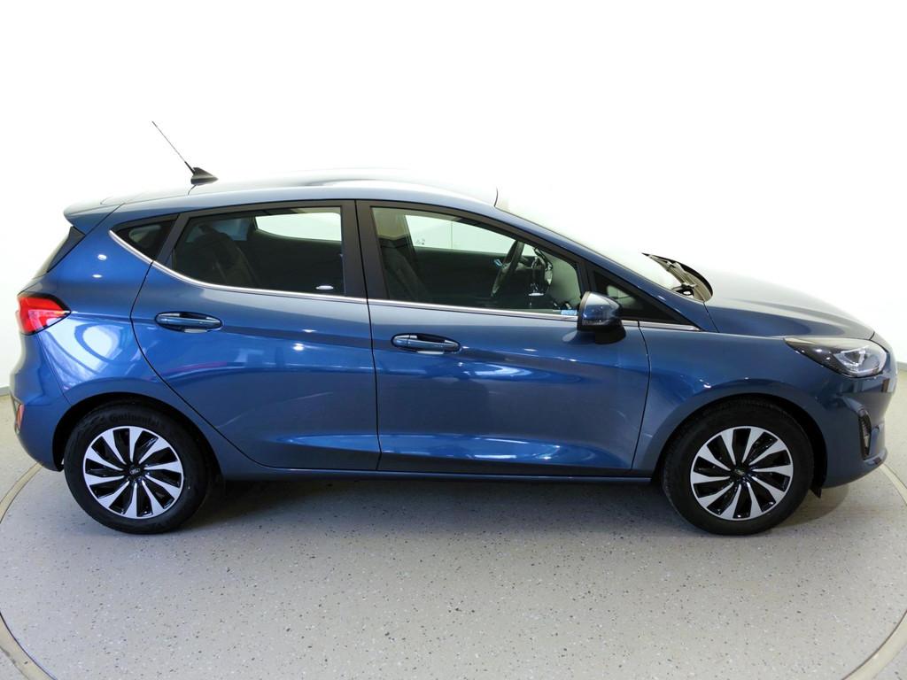 Ford Fiesta Hybrid 1.0 EcoBoost 125pk Titanium++ AUTOMAAT 9d, 12 maanden, Blauw, Origineel Nederlands, Bedrijf