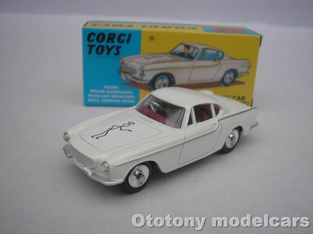 Volvo P1800 The Saint 1961 1/46 Corgi, Ophalen of Verzenden, Nieuw, Auto, Corgi