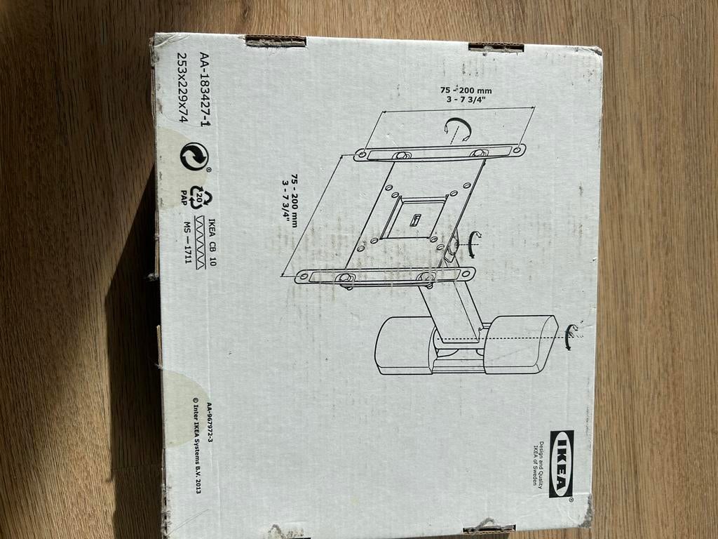 Nieuw IKEA Uppleva TV-meubel/geluidssysteem – Wit, Kunststof, 100 tot 150 cm, Nieuw, Ophalen of Verzenden