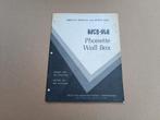 Service Catalogus Rock-Ola Wallbox 500 (1964) jukebox, Verzenden, Gebruikt, 1950 tot 1960, Seeburg