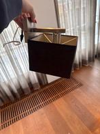 Wandlampjes met zwart kapje en benodigdheden, Huis en Inrichting, Lampen | Wandlampen, Ophalen of Verzenden, Gebruikt, Metaal