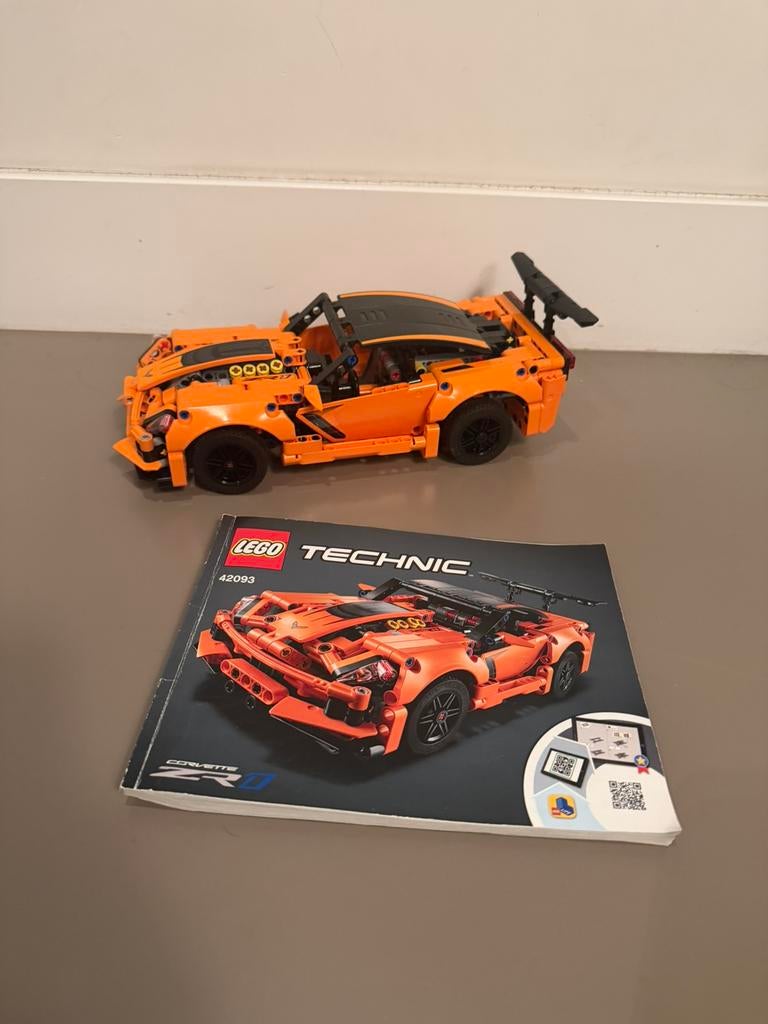 Lego Technic 42093 Chevrolet Corvette, Kinderen en Baby's, Speelgoed | Duplo en Lego, Ophalen of Verzenden, Zo goed als nieuw