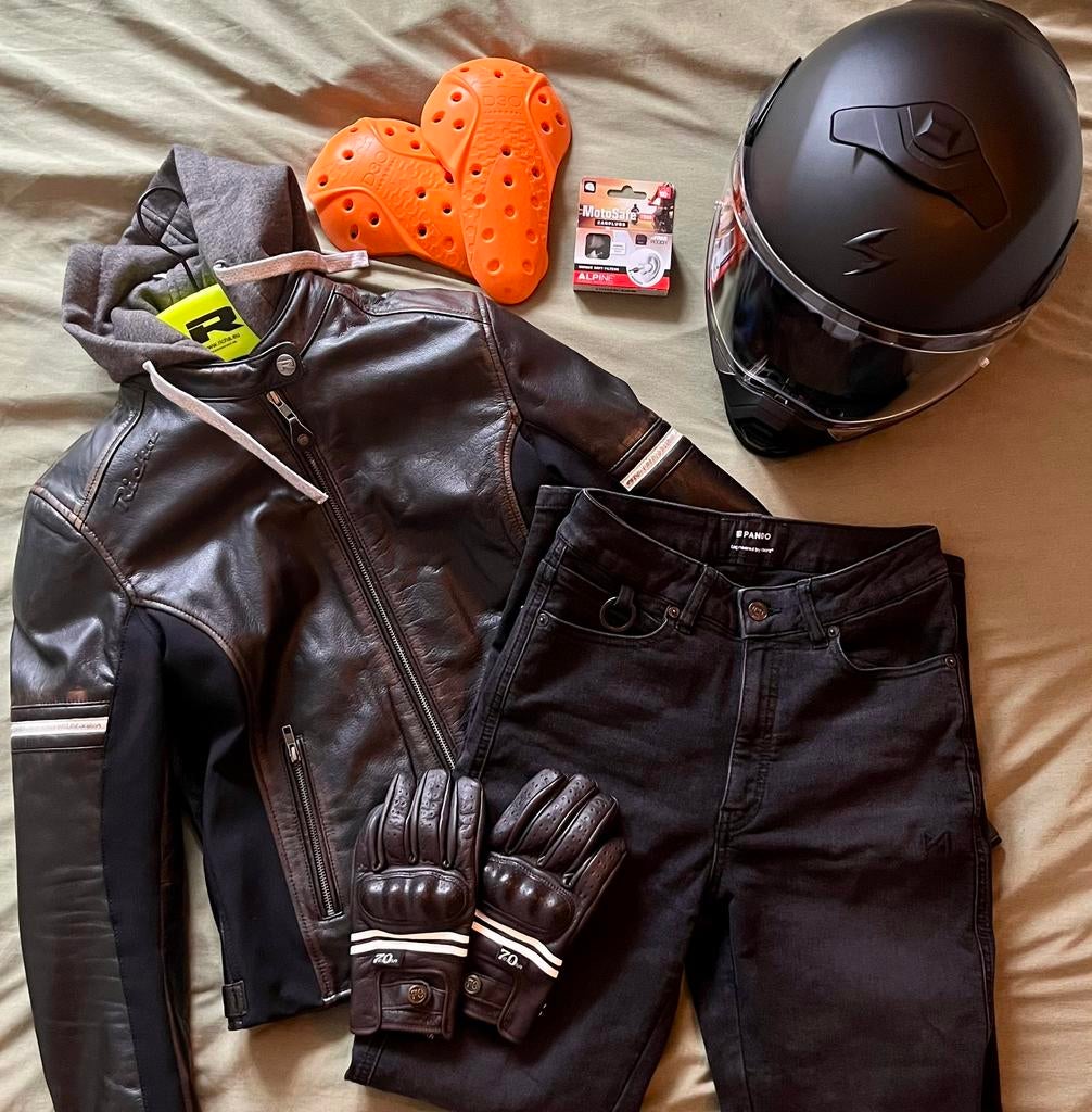 Motorkleding dames (helm, jas, broek, handschoenen), Motoren, Kleding | Motorkleding, Ophalen, Tweedehands, Dames, Handschoenen