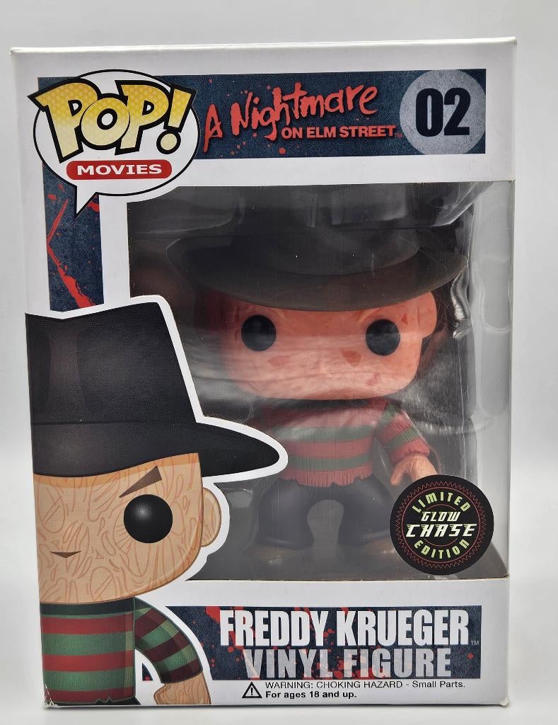 Freddy Krueger #02 (Glow in the Dark Chase) Funko, Gebruikt, Funko, Ophalen of Verzenden, Support@funko.com