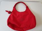 Kipling rode handtas, met het bekende aapje., Ophalen of Verzenden, Gebruikt, Rood, Handtas
