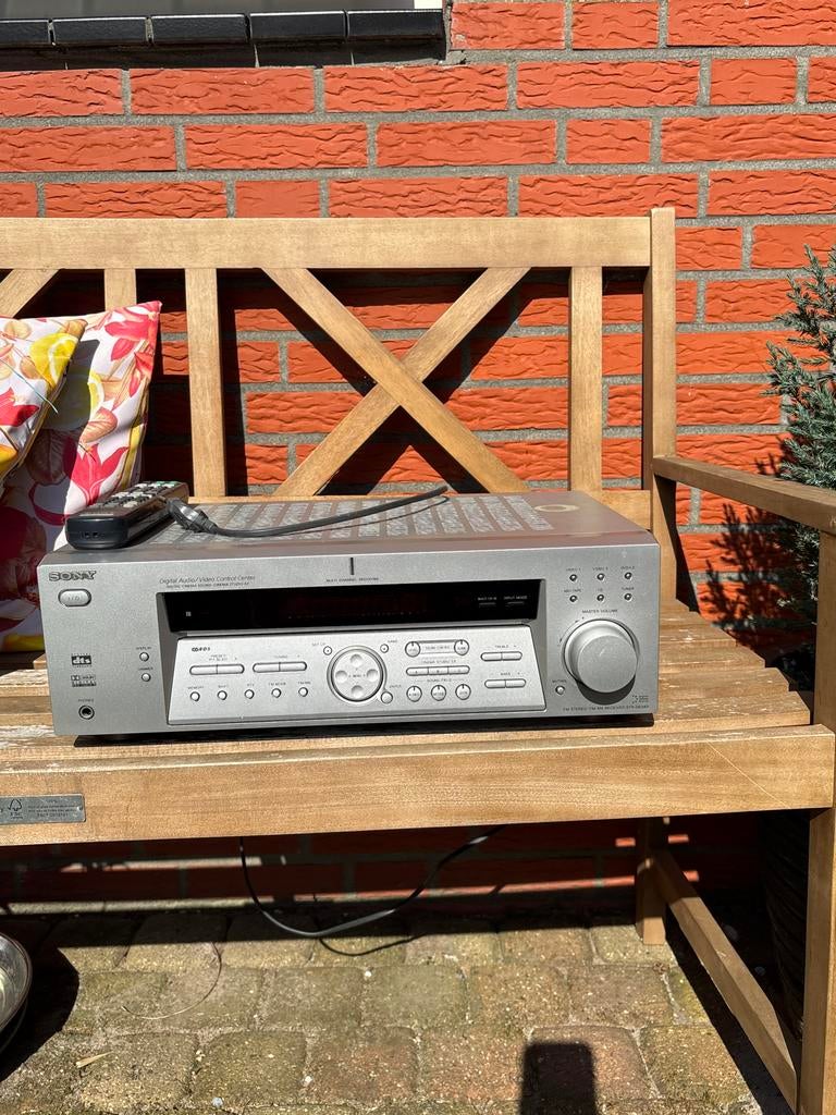 Sony STR-DE595 receiver met afstandsbediening, Ophalen, Gebruikt, 60 tot 120 watt, Sony