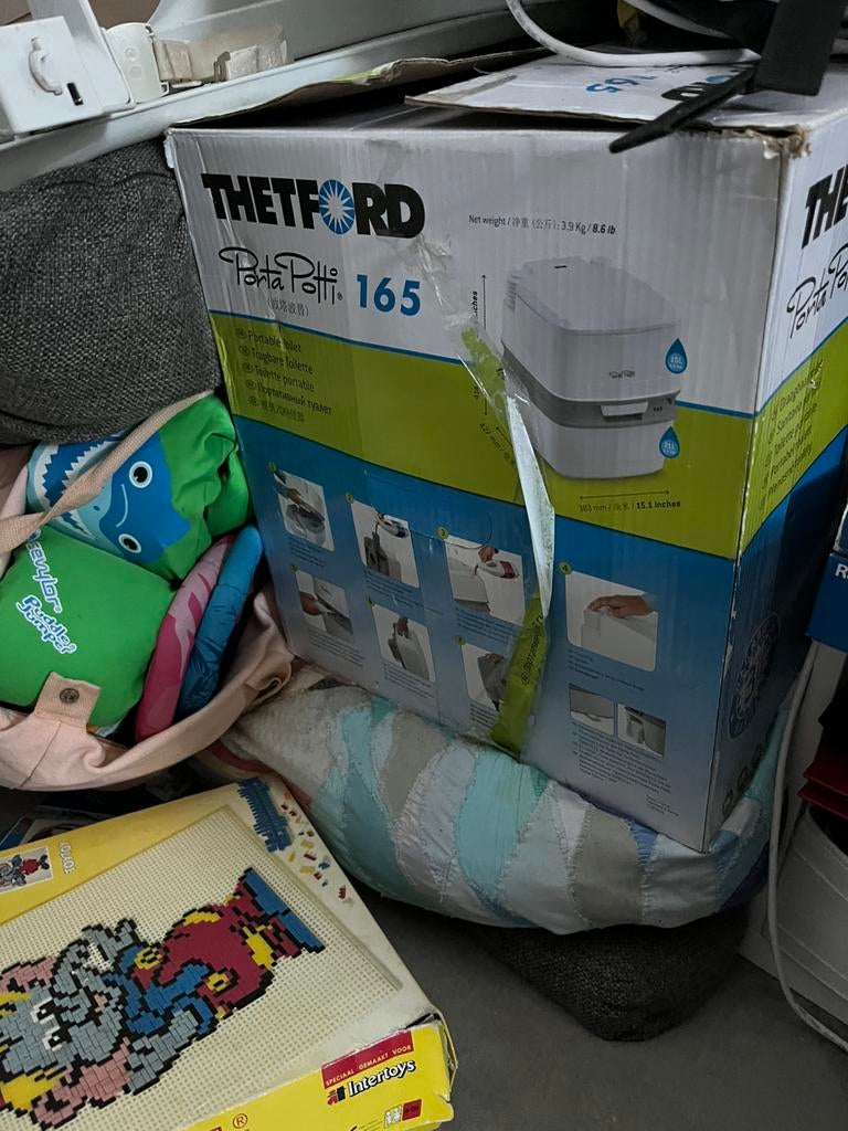 Porta Potti, Ophalen, Zo goed als nieuw