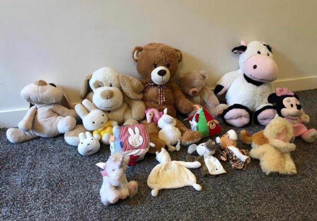 knuffels - diverse dieren en karakters, Kinderen en Baby's, Speelgoed | Knuffels en Pluche, Ophalen, Gebruikt, Overige merken