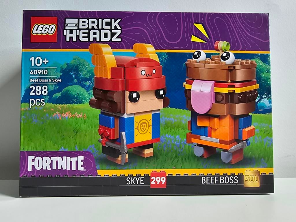 Lego BrickHeadz Fortnite Beef Boss & Skye 40910, Ophalen of Verzenden