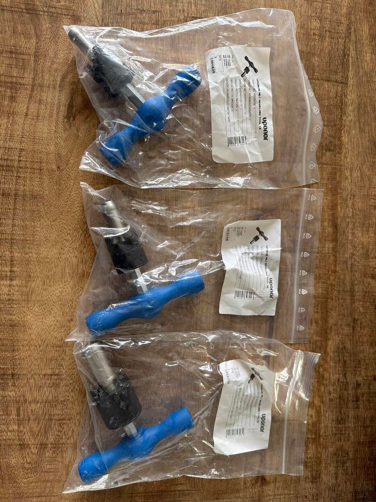 3x Uponor Calibrator / Afschuiner 16/20/25mm Nieuw, Ophalen of Verzenden, Nieuw