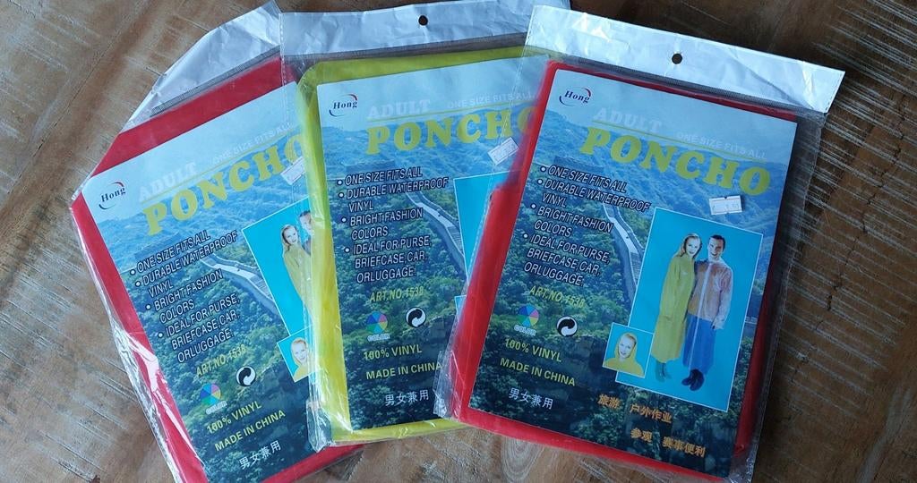 Poncho's  (nieuw), Ophalen of Verzenden, Nieuw
