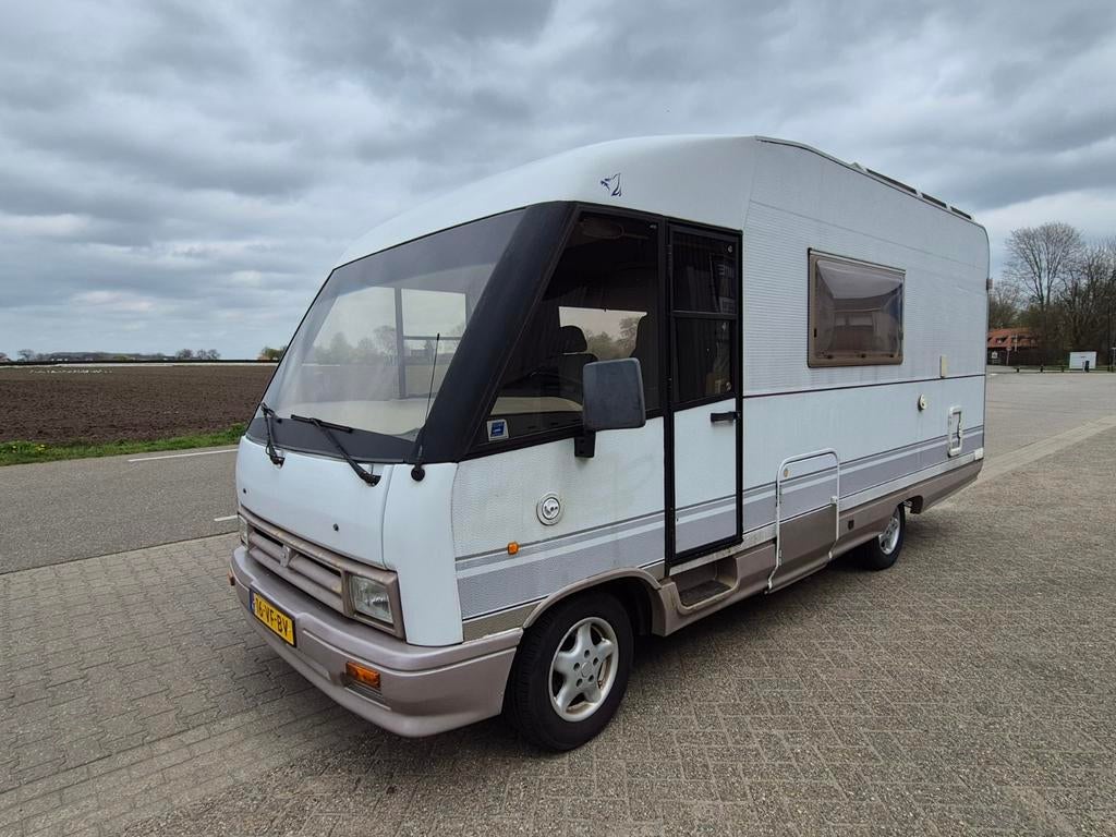 Dethleffs 230 Globetrotter, op Fiat Ducato basis, Caravans en Kamperen, Campers, Integraal, Ringverwarming, Fiat, Luifel