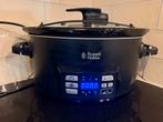 Russell Hobbs Slowcooker - Digitale RVS Slow Cooker, Ophalen, Timer, Zo goed als nieuw
